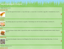 Tablet Screenshot of kapampangancooks.blogspot.com
