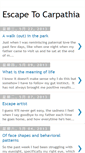 Mobile Screenshot of escape2carpathia.blogspot.com