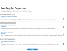 Tablet Screenshot of javaregularexpression.blogspot.com