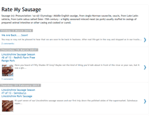 Tablet Screenshot of bangersandsausages.blogspot.com