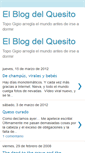 Mobile Screenshot of elblogdelquesito.blogspot.com