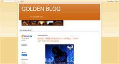 Desktop Screenshot of goldenblog22555.blogspot.com