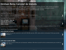 Tablet Screenshot of ornilsonremo.blogspot.com