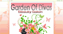 Desktop Screenshot of gardenofdivas.blogspot.com