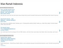 Tablet Screenshot of iklanrumahindonesia.blogspot.com