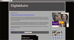 Desktop Screenshot of dduino.blogspot.com