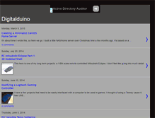 Tablet Screenshot of dduino.blogspot.com
