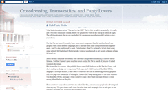 Desktop Screenshot of crossdresser-transvestite.blogspot.com