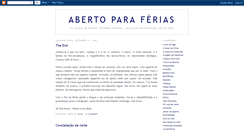 Desktop Screenshot of abertoparaferias.blogspot.com