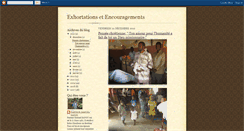 Desktop Screenshot of pastsamexhortations.blogspot.com