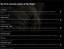 Tablet Screenshot of nohopematt.blogspot.com