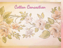 Tablet Screenshot of cotton-concoction.blogspot.com