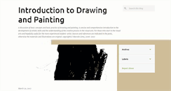 Desktop Screenshot of introdrawingandpainting.blogspot.com