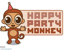 Tablet Screenshot of happypartymonkey.blogspot.com