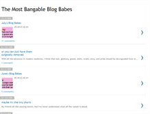 Tablet Screenshot of bangableblogbabes.blogspot.com