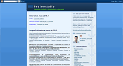 Desktop Screenshot of leoleocadio.blogspot.com