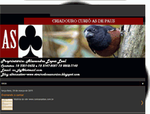 Tablet Screenshot of curioasdepaus.blogspot.com