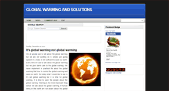 Desktop Screenshot of globalwarminginearth.blogspot.com