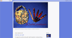 Desktop Screenshot of dclarkcreations.blogspot.com