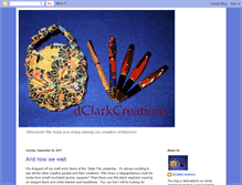 Tablet Screenshot of dclarkcreations.blogspot.com