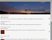 Tablet Screenshot of abillioncivilians.blogspot.com