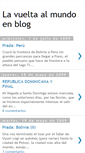 Mobile Screenshot of lavueltaalmundoenblog.blogspot.com
