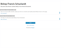Tablet Screenshot of bishopfrancis.blogspot.com
