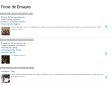 Tablet Screenshot of fotosensayosernesto.blogspot.com