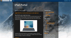 Desktop Screenshot of ipad-portal.blogspot.com