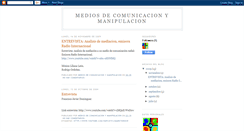 Desktop Screenshot of comunicacion-mediosymanipulacion.blogspot.com