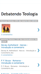 Mobile Screenshot of debatendoteologia.blogspot.com