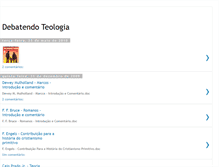 Tablet Screenshot of debatendoteologia.blogspot.com