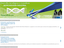 Tablet Screenshot of biotecnologia1tecnoparque.blogspot.com