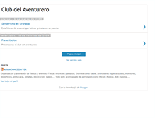 Tablet Screenshot of clubdelaventurero.blogspot.com