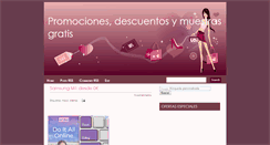 Desktop Screenshot of muchosdescuentos.blogspot.com