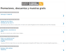 Tablet Screenshot of muchosdescuentos.blogspot.com