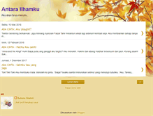 Tablet Screenshot of antarailhamku.blogspot.com