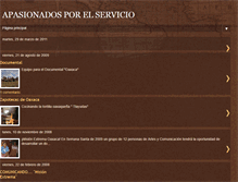Tablet Screenshot of misionextrema.blogspot.com