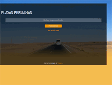 Tablet Screenshot of playas-peruanas.blogspot.com