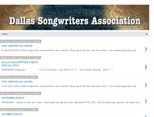 Tablet Screenshot of dallassongwriters.blogspot.com