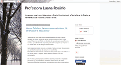 Desktop Screenshot of professoraluanarosario.blogspot.com