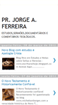 Mobile Screenshot of prjorgeferreira.blogspot.com