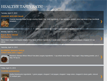 Tablet Screenshot of healthy-tasty-eats.blogspot.com