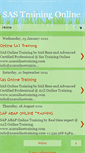 Mobile Screenshot of a2zonlinetraining-sastrainingonline.blogspot.com