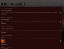 Tablet Screenshot of el-senior-de-los-anillos.blogspot.com