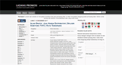 Desktop Screenshot of ladangpromosi.blogspot.com