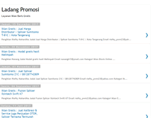 Tablet Screenshot of ladangpromosi.blogspot.com