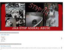 Tablet Screenshot of jaa-stop.blogspot.com