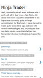 Mobile Screenshot of iamninjatrader.blogspot.com