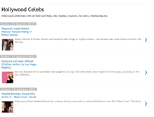 Tablet Screenshot of hollywoodfamouscelebs.blogspot.com